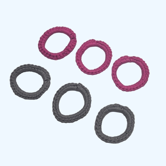Ferret and Cat Toys, Round Ring Toys, Gray and Pink, Gift for Ferrets or… - Picture 4 of 6